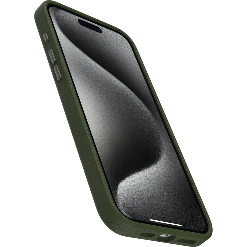 Otterbox Symmetry Series Cactus Leather MagSafe iPhone 15 Pro Max Vihreä