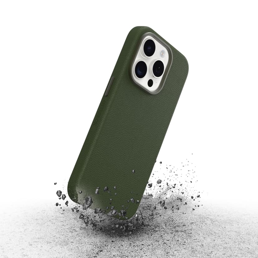 Otterbox Symmetry Series Cactus Leather MagSafe iPhone 15 Pro Grön