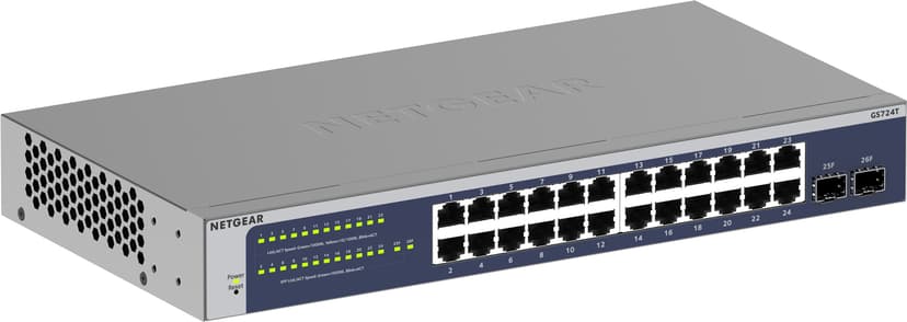 Netgear 24-Port Gigabit Smart Switch GS724TV6