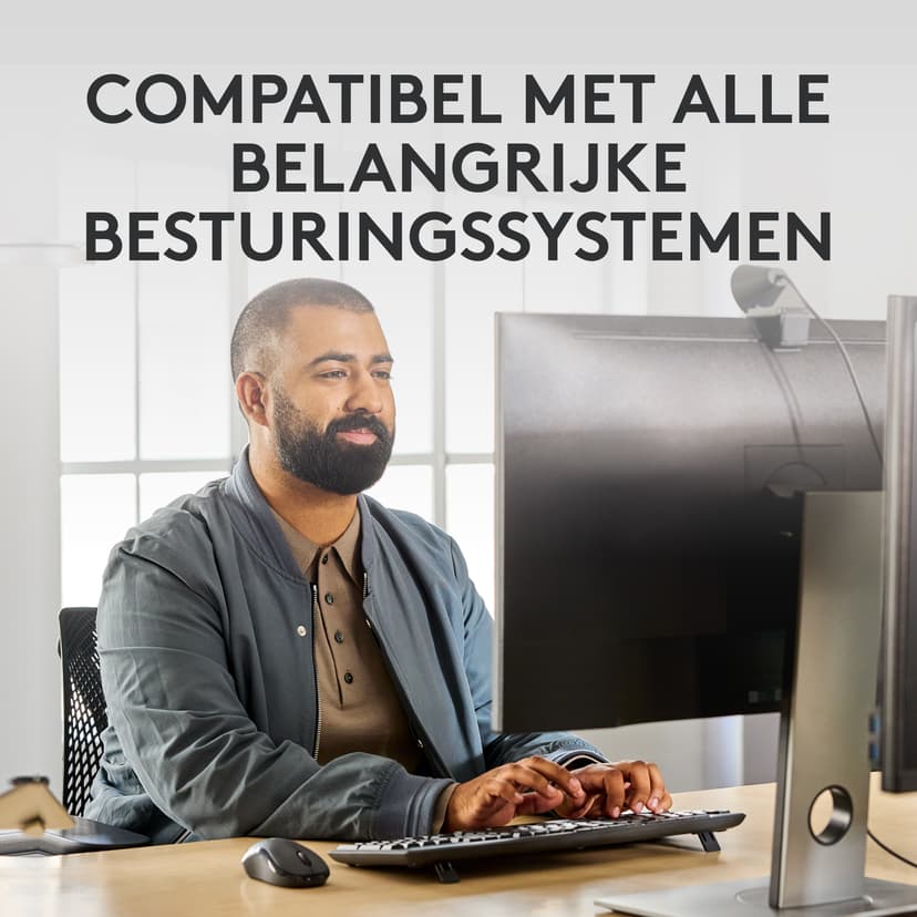 Logitech Mk370 Combo For Business Draadloos US International