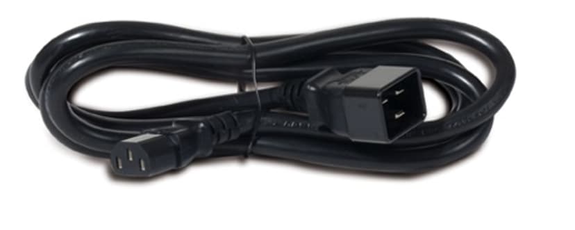 APC C13/C20 2m Black C20 coupler C13 coupler 2m C20 C13 Musta