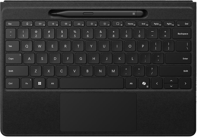 Microsoft Surface Pro Flex Typecover + Pen 2 - (Fyndvara klass 2) Microsoft Surface Pro 10, Microsoft Surface Pro 11 Nordisk Svart