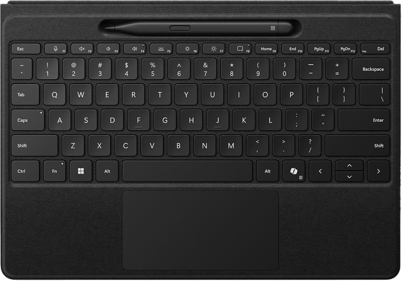 Microsoft Surface Pro Flex Typecover + Pen 2 Microsoft Surface Pro 10, Microsoft Surface Pro 11 Nordisk Sort