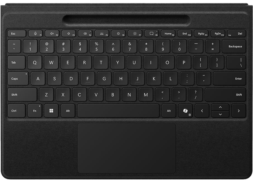 Microsoft Surface Pro Flex Typecover Pohjoismainen Musta