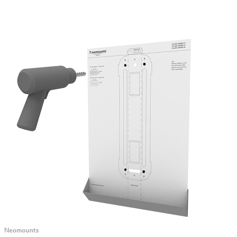 Neomounts LEVEL - WL40S-850BL14 TV-beugel voor 32-65" scherm