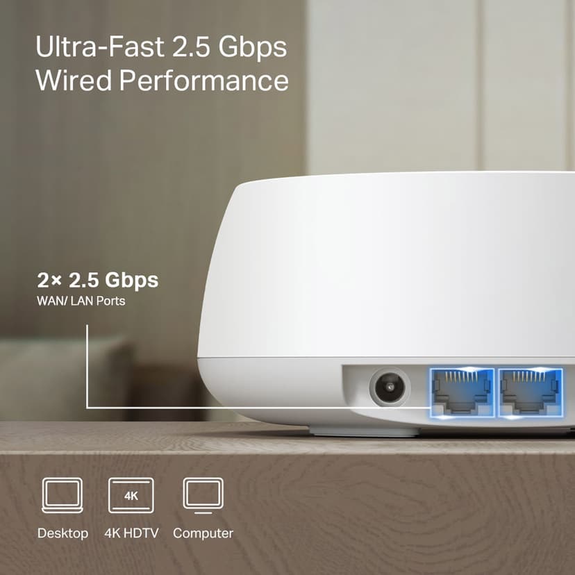 TP-Link Deco BE25 Wifi 7 Mesh System 2-Pack