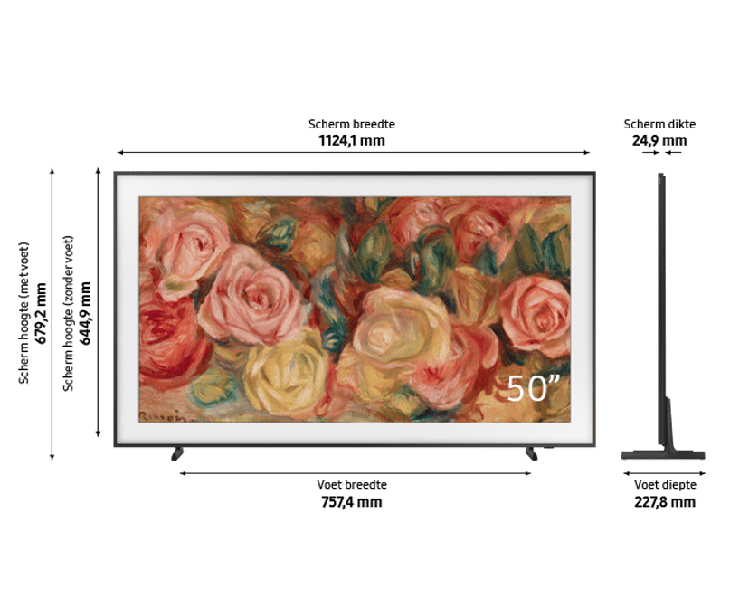 Samsung The Frame 50" 4K QLED Smart TV (2024)
