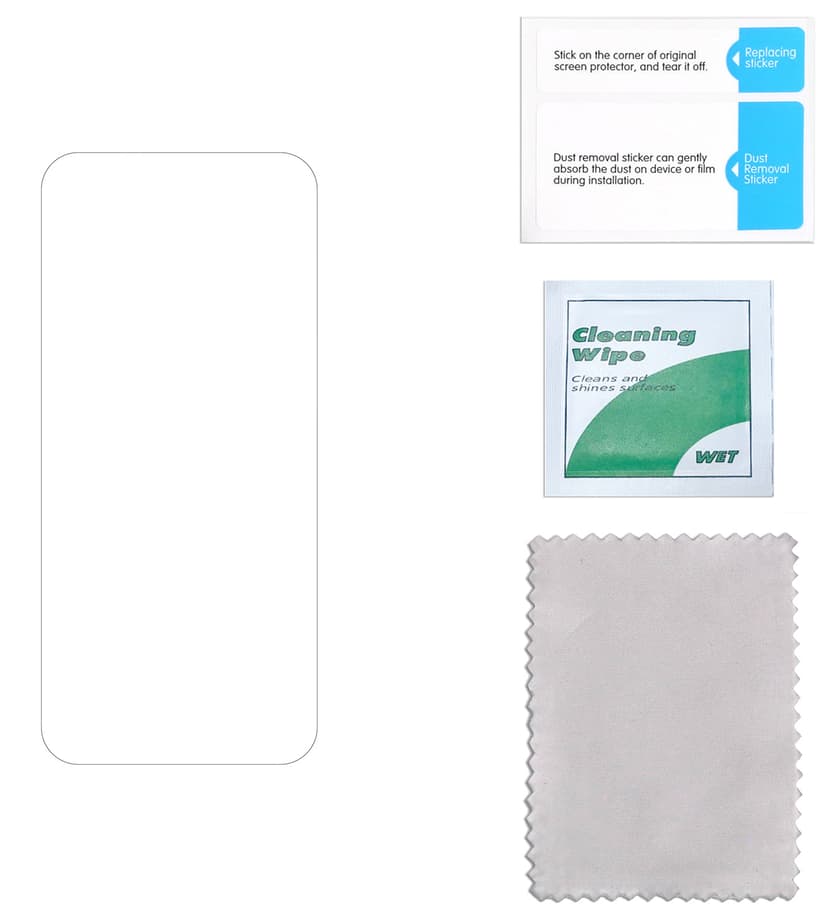 Cirafon Recycled Ultra-Wide (Double Tempered) schermbeschermer iPhone 16 Plus