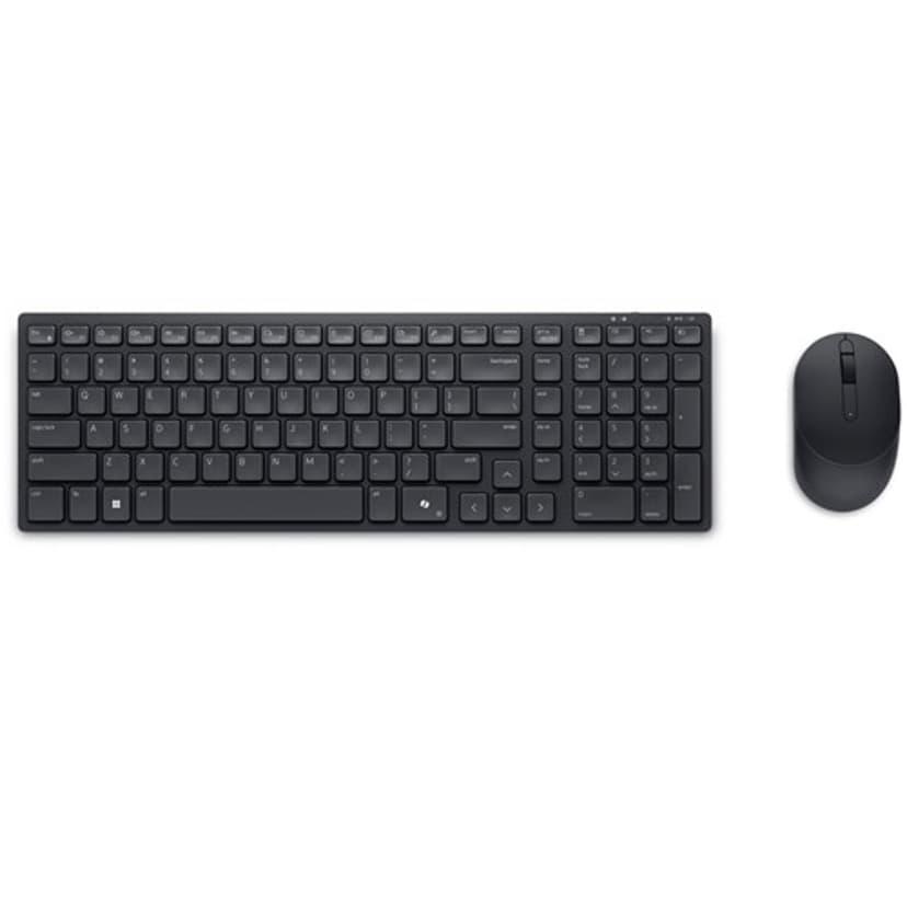 Dell KM555 - Keyboard and Mouse Trådlös Nordisk