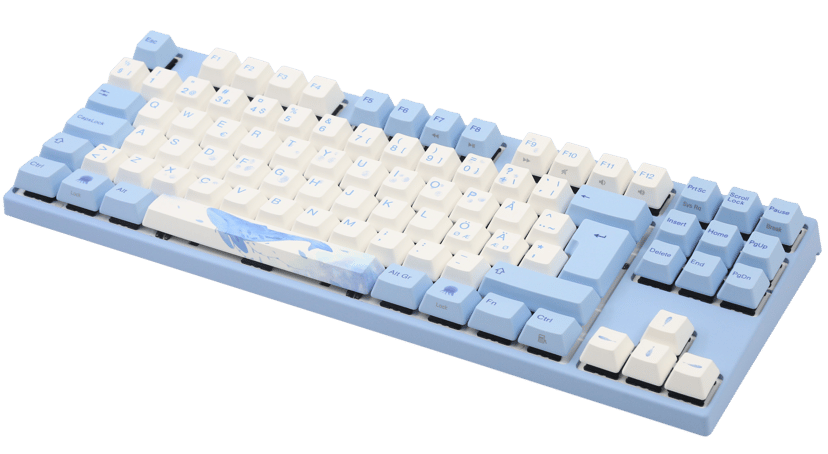 Varmilo Sea Melody V3 - TKL Johdollinen ja langaton Gateron G Pro 3.0 Red Pohjoismainen