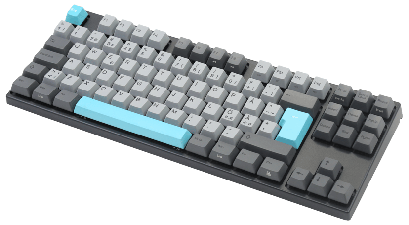 Varmilo Moonlight V3 - TKL Kablet og trådløst Gateron G Pro 3.0 Brown Nordisk