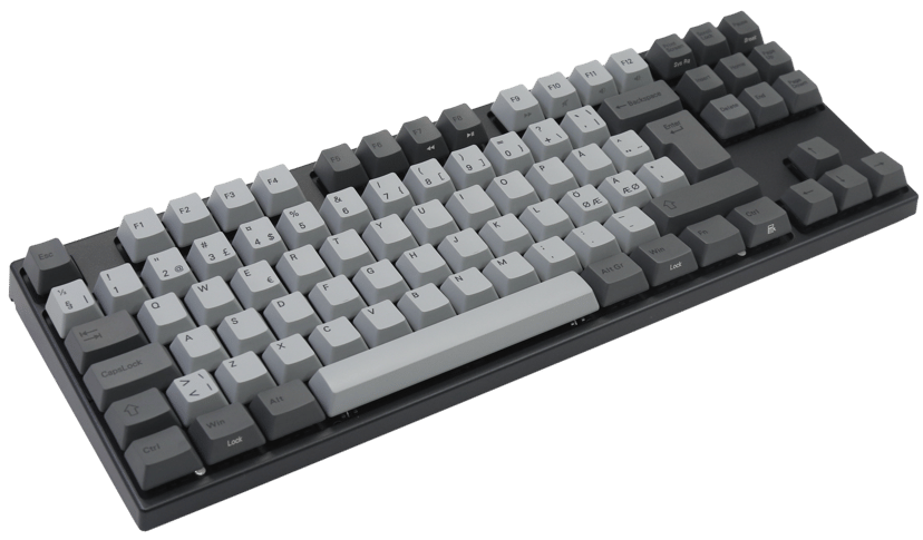 Varmilo Ink Rhyme V3 - TKL Trådbunden och trådlös Gateron G Pro 3.0 Red Nordisk