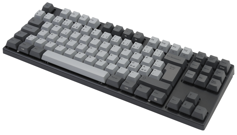 Varmilo Ink Rhyme V3 - TKL Kablet og trådløst Gateron G Pro 3.0 Red Nordisk