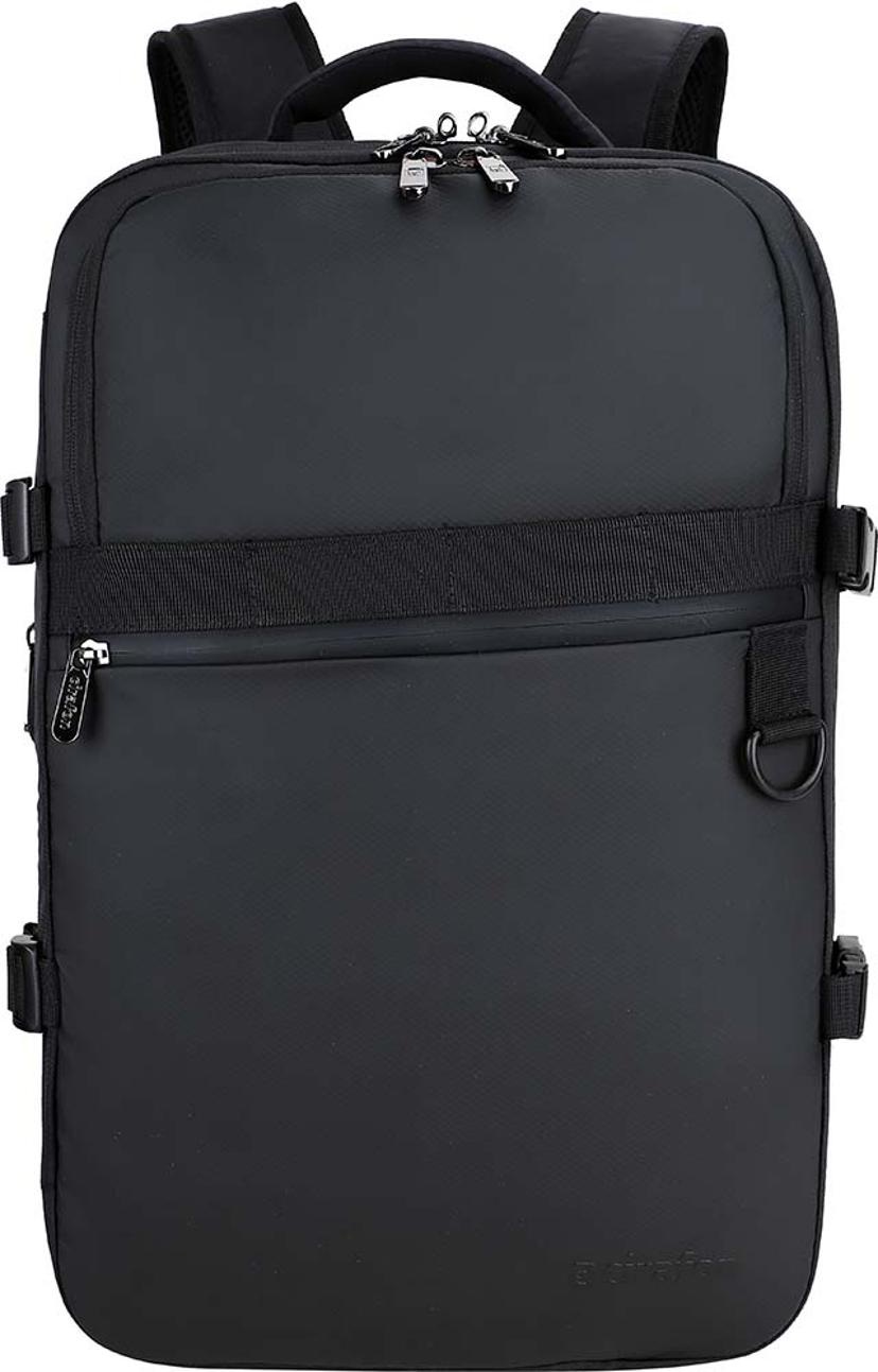 Cirafon Laptop Ryggsekk Weekend – Håndbagasje for Forretningsreiser 16" Nylon Sort