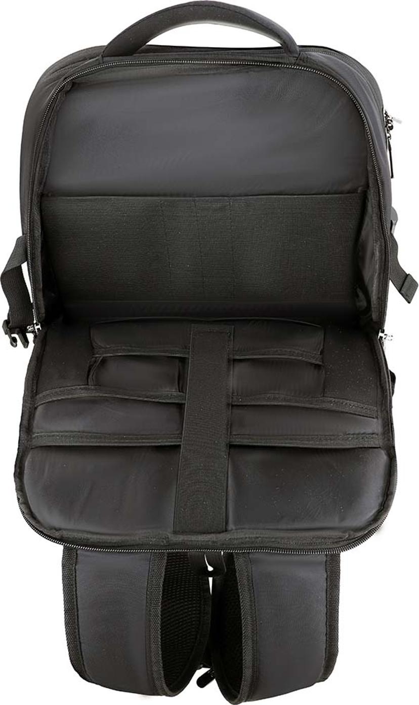Cirafon Laptop Ryggsekk Weekend – Håndbagasje for Forretningsreiser 16" Nylon Sort