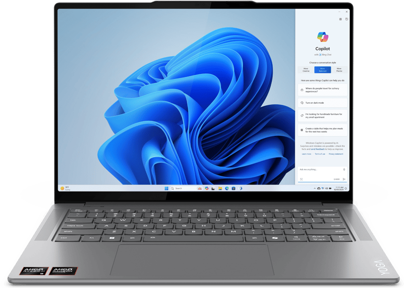Lenovo Yoga Pro 7 AMD Ryzen AI 9 32GB 1000GB 14.5