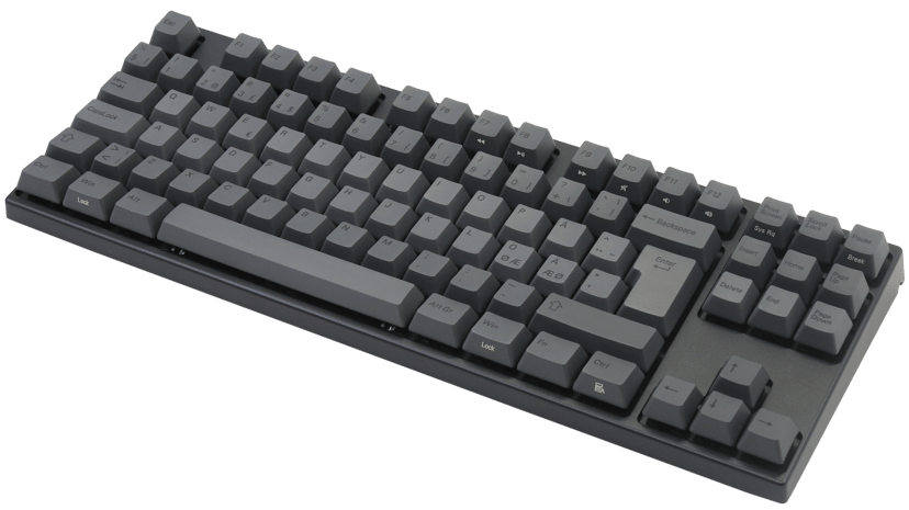 Varmilo Charcoal V3 - TKL Trådbunden och trådlös Gateron G Pro 3.0 Red Nordisk