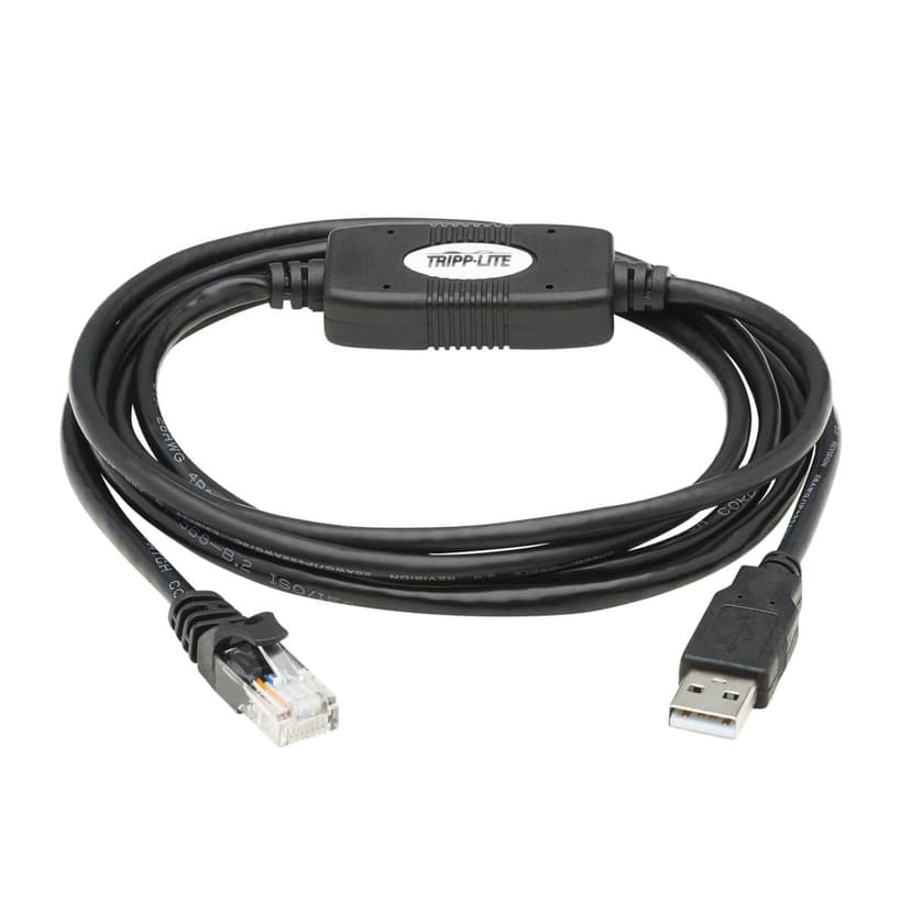 Eaton Cisco Compatible USB-A to RJ45 Rollover Console Cable 1.8M RJ-45 USB 2.0 Type-A