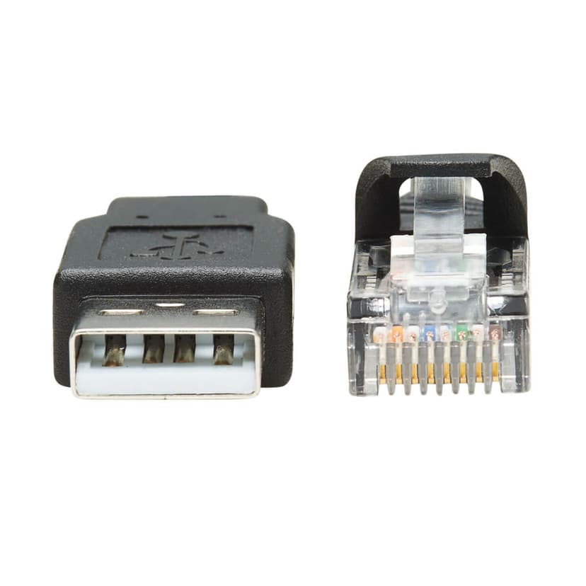Eaton Cisco Compatible USB-A to RJ45 Rollover Console Cable 1.8M RJ-45 USB 2.0 Type-A