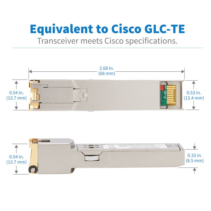 Eaton Cisco-Compatible GLC-TE SFP Transceiver