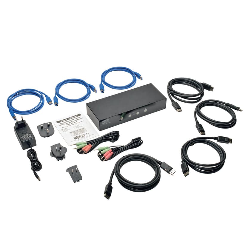 Eaton 4-Port DisplayPort KVM Switch 4K 60Hz