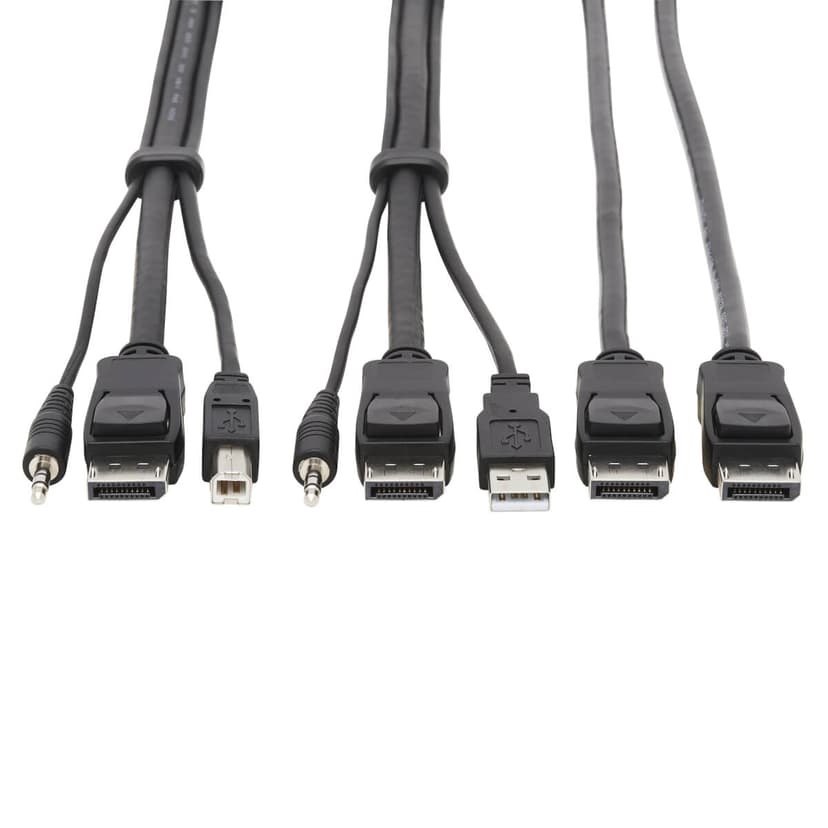 Eaton Dual DisplayPort KVM Cable Kit 1.8M