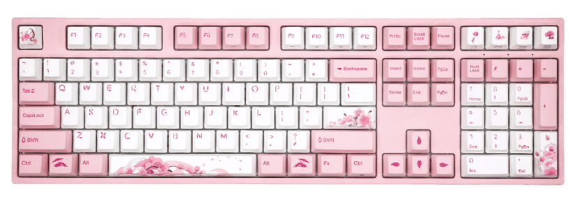 Varmilo Sakura V3 Kablet og trådløst Gateron G Pro 3.0 Brown Nordisk