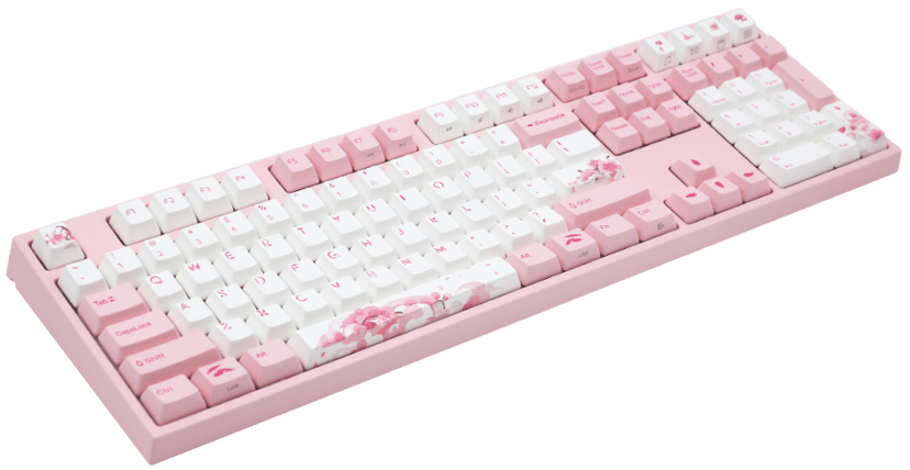 Varmilo Sakura V3 Trådbunden och trådlös Gateron G Pro 3.0 Red Nordisk