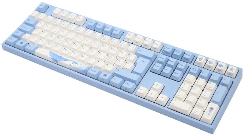Varmilo Sea Melody V3 Trådbunden och trådlös Gateron G Pro 3.0 Brown Nordisk