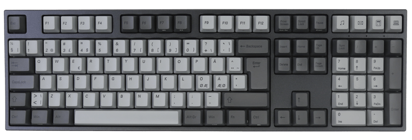 Varmilo Ink Rhyme V3 Johdollinen ja langaton Gateron G Pro 3.0 Brown Pohjoismainen