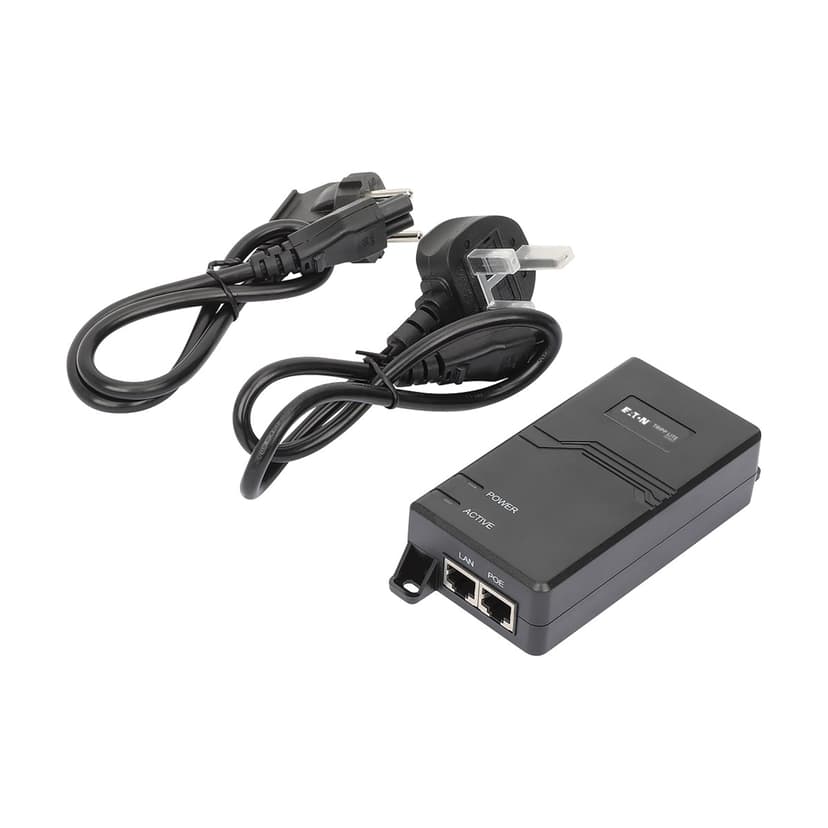 Eaton Gigabit PoE-injector PoE+ 802.3AT 30W DIN