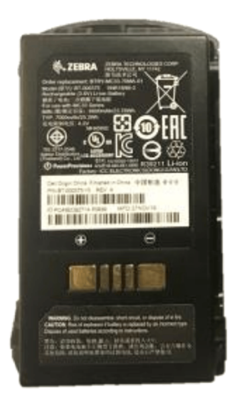 Zebra Batteri Li-Ion PP+ 7000mAh - MC33xx