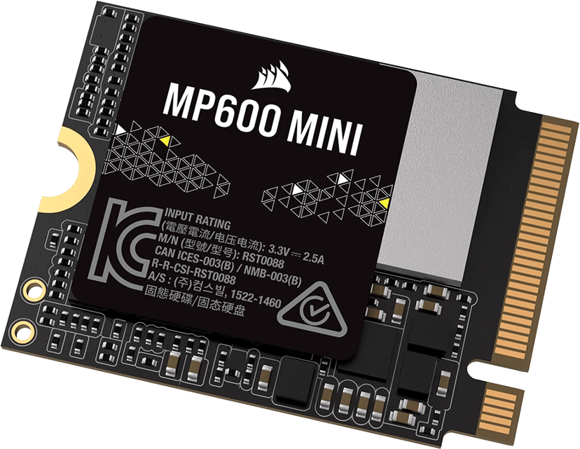 Corsair MP600 MINI 2 TB M.2 PCI Express 4.0 NVMe 3D TLC M.2 PCIe 4.0