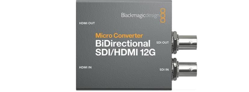 Blackmagic Design CONVBDC/SDI/HDMI12G videosignalomvandlare Aktiv videokonverterare