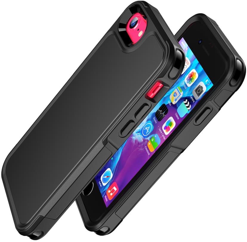 Cirafon Aegis Stöttåligt MagSafe Mobilskal (MIL-STD-810H) iPhone 7/8/SE (2020)/SE (2022) Svart