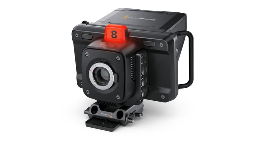 Blackmagic Design Studio Camera 4K Pro G2 Axelburen videokamera 4K Ultra HD Svart