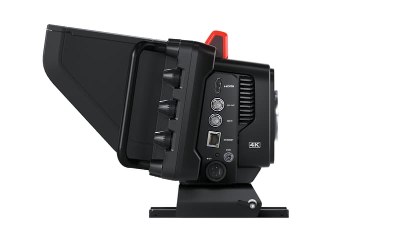 Blackmagic Design Studio Camera 4K Pro G2 Axelburen videokamera 4K Ultra HD Svart