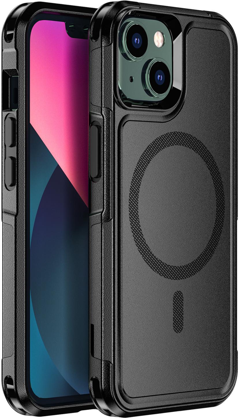 Cirafon Aegis Iskunkestävä MagSafe-puhelinkotelo (MIL-STD-810H) iPhone 13, iPhone 14 Musta