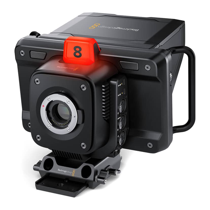 Blackmagic Design Studio Camera 4K Pro G2 Axelburen videokamera 4K Ultra HD Svart