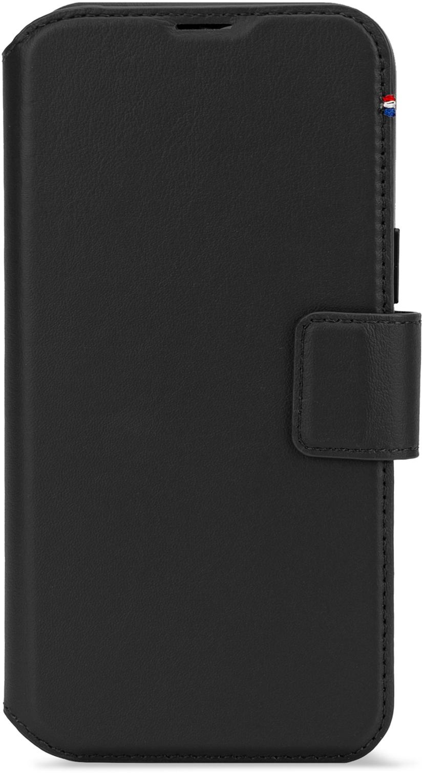 Decoded Leather Detachable Wallet iPhone 16 Svart