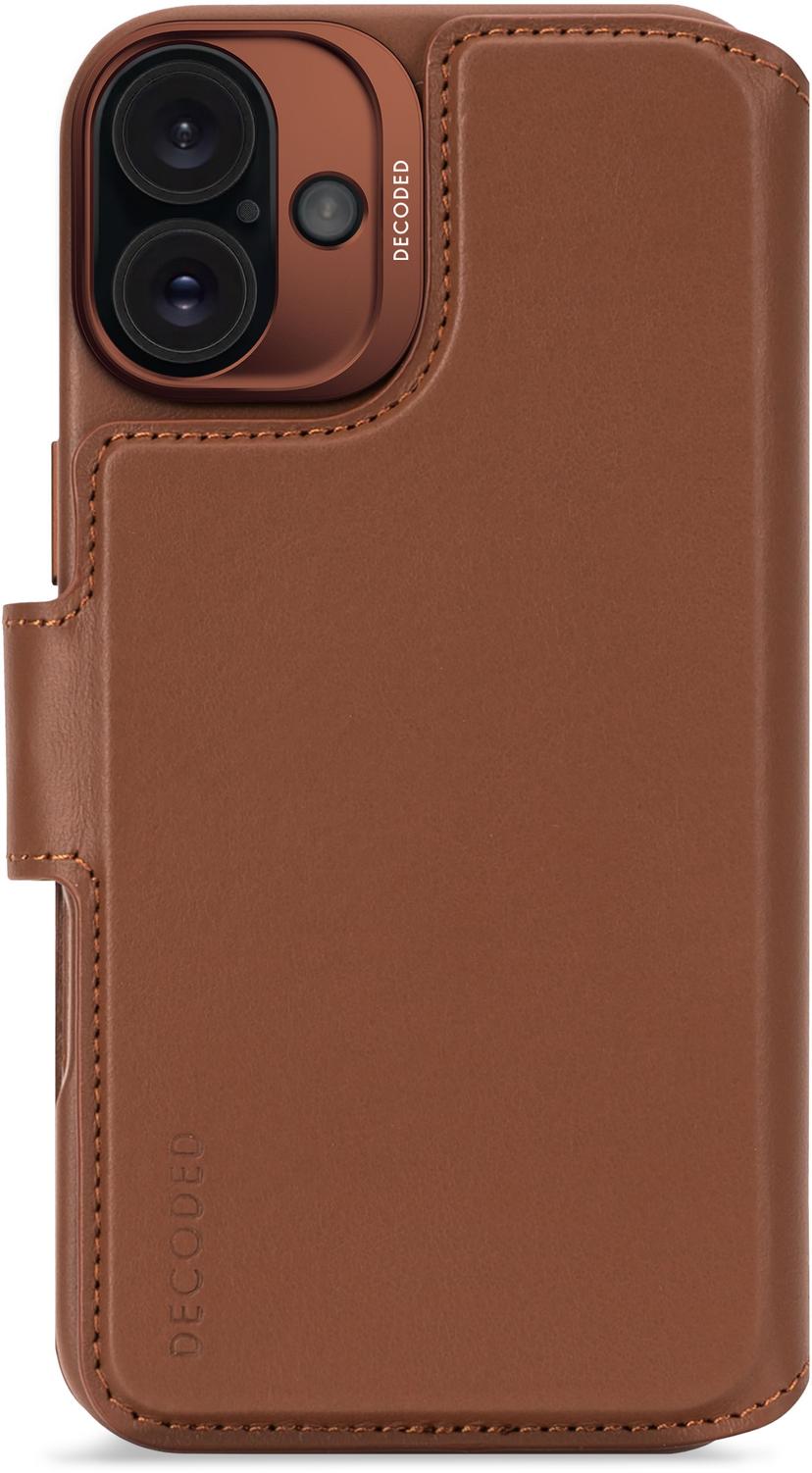 Decoded Leather Detachable Wallet iPhone 16 Rusketus