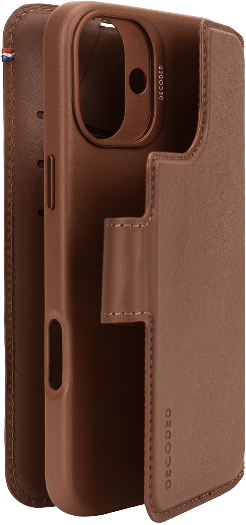Decoded Leather Detachable Wallet iPhone 16 Rusketus