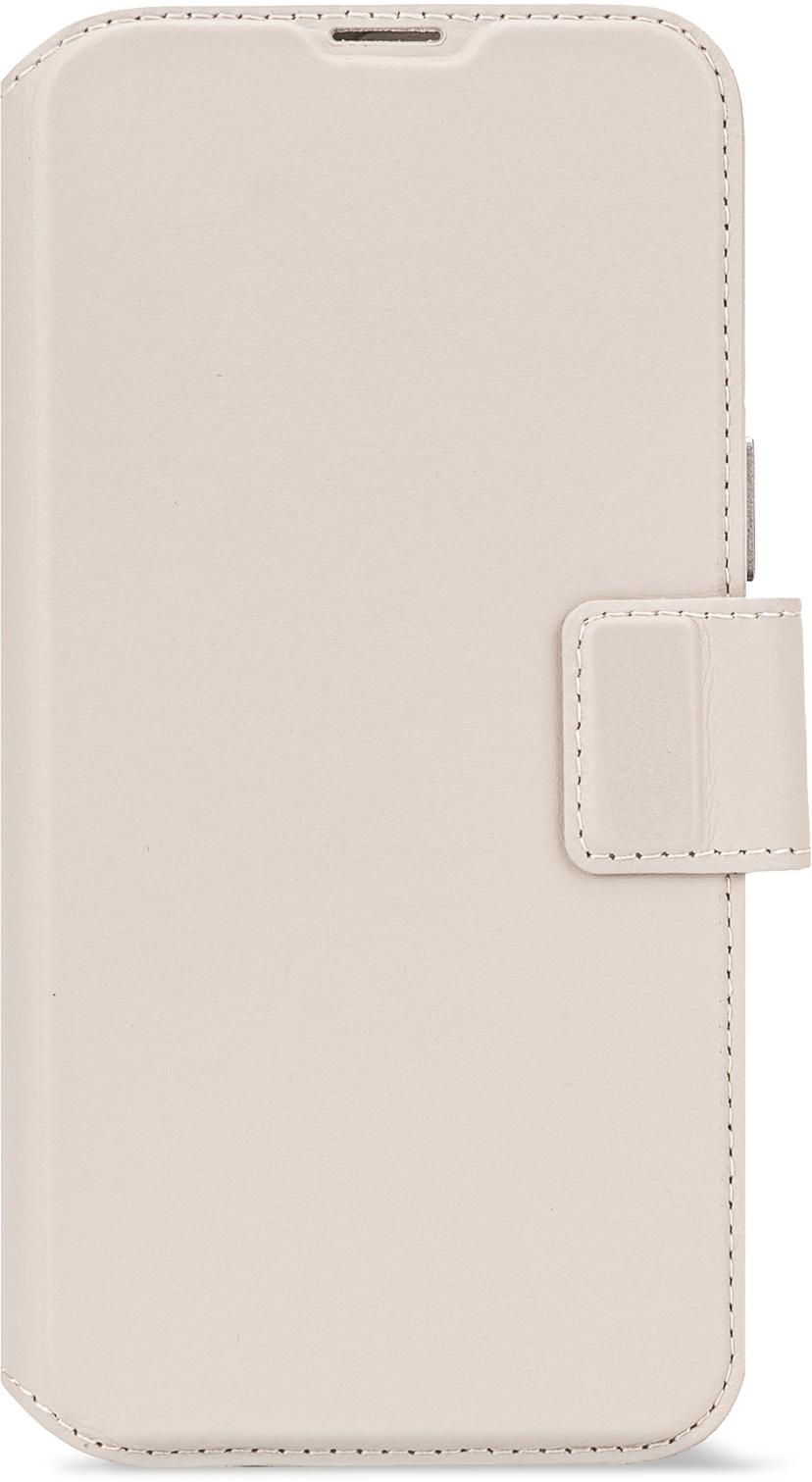 Decoded Leather Detachable Wallet iPhone 16 Pro Grå