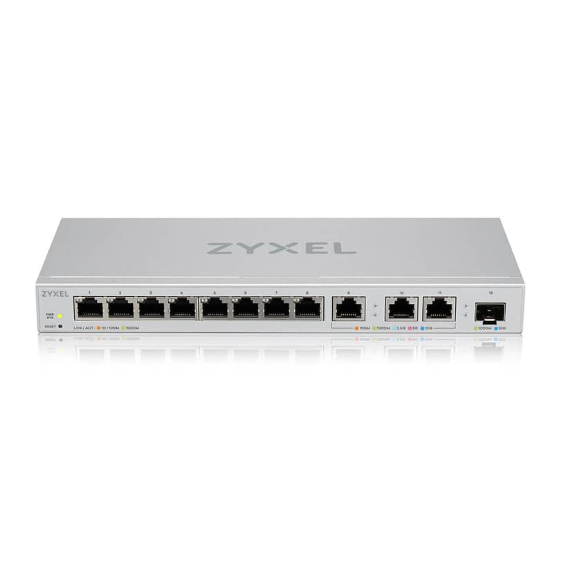 Zyxel XGS1250 12-Port Multi Gigabit Switch - (Kuppvare klasse 2)