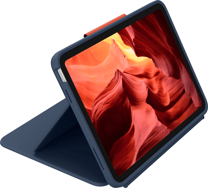 Logitech Rugged Combo 4 iPad 10th gen, iPad 11th gen Blå