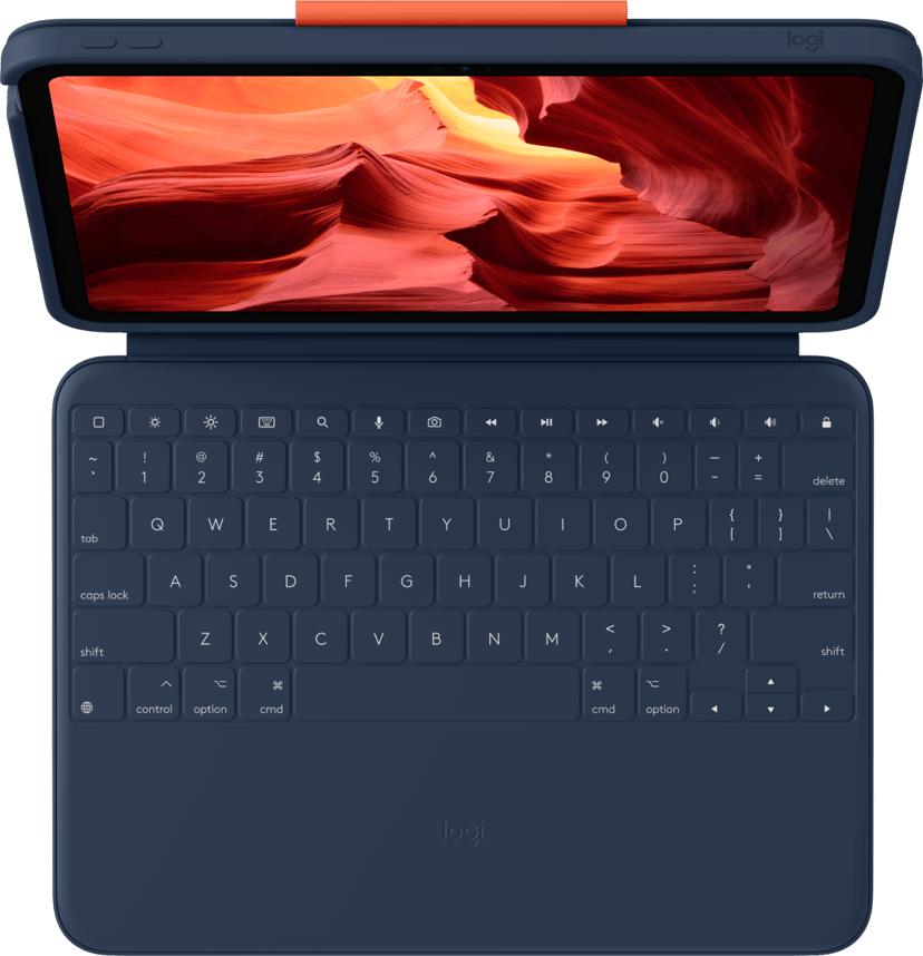 Logitech Rugged Combo 4 iPad 10th gen, iPad 11th gen Blå