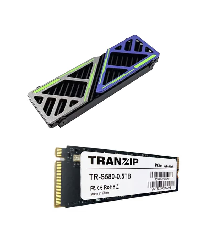 Tranzip X380 1.0tb M.2-nvme Ssd Extreme + Heatsink M.2 PCIe 4.0