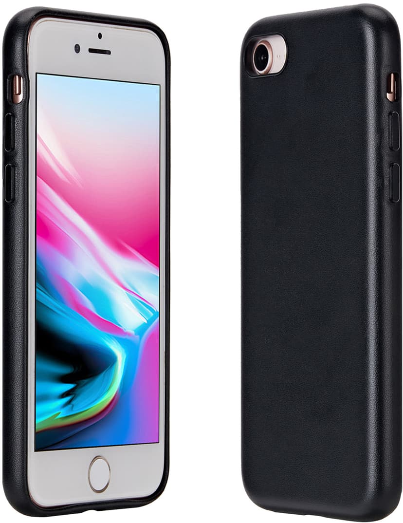 Cirafon Recycled PU Leather Magsafe iPhone 7/8/SE (2020)/SE (2022) Musta
