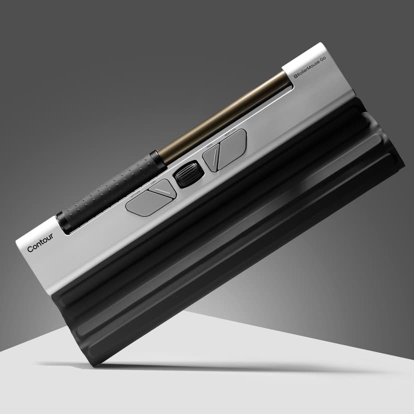 Contour Design RollerMouse Go RF Wireless + Bluetooth + USB Type-A