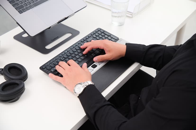 Contour Design RollerMouse Go + RollerMouse Go Dock RF Wireless + Bluetooth + USB Type-A